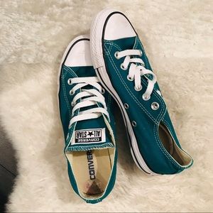 Unique Green Shade of Converse Sneakers